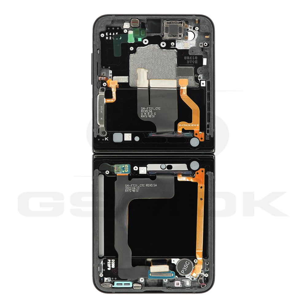 Photo num 2 - LCD Display SAMSUNG F721 GALAXY Z FLIP 4 BLACK GH82-29440E GH82-29441E GH82-30238E GH82-30239E ORIGINAL SERVICE PACK Photo num 2 - LCD Display SAMSUNG F721 GALAXY Z FLIP 4 BLACK GH82-29440E GH82-29441E GH82-30238E GH82-30239E ORIGINAL SERVICE PACK
