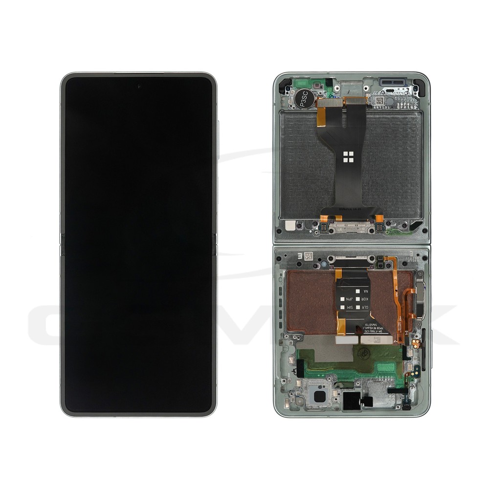 LCD Display SAMSUNG F766 GALAXY Z FLIP 7 GH82-37581E GH82-38996E GREEN ORIGINAL SERVICE PACK